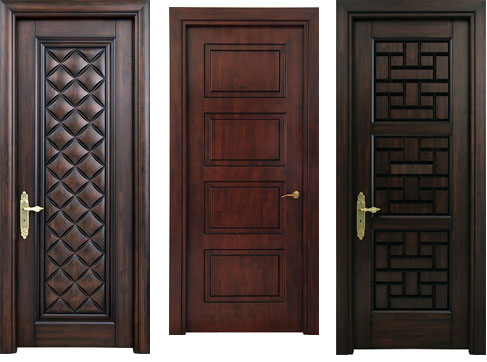 Moderné drevené dvere